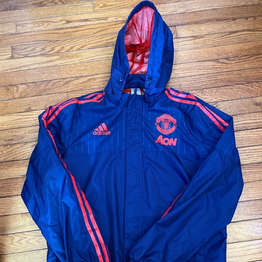 manchester united windbreaker